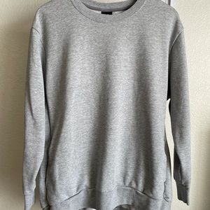 NIKE “Just Do It” Grey Crewneck